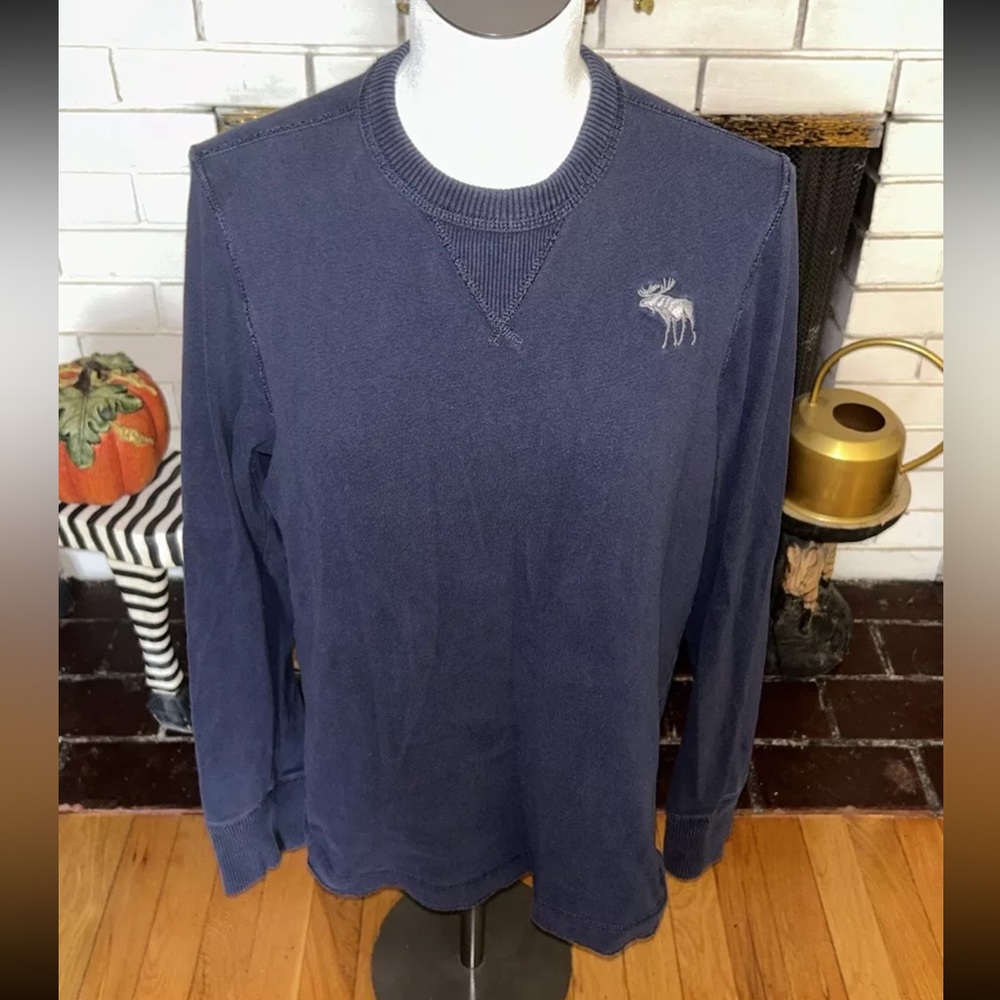 Mens Abercrombie and Fitch Muscle Long Sleeve Shirt Size Medium M